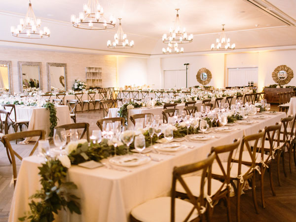 Large Wedding Reception Space.