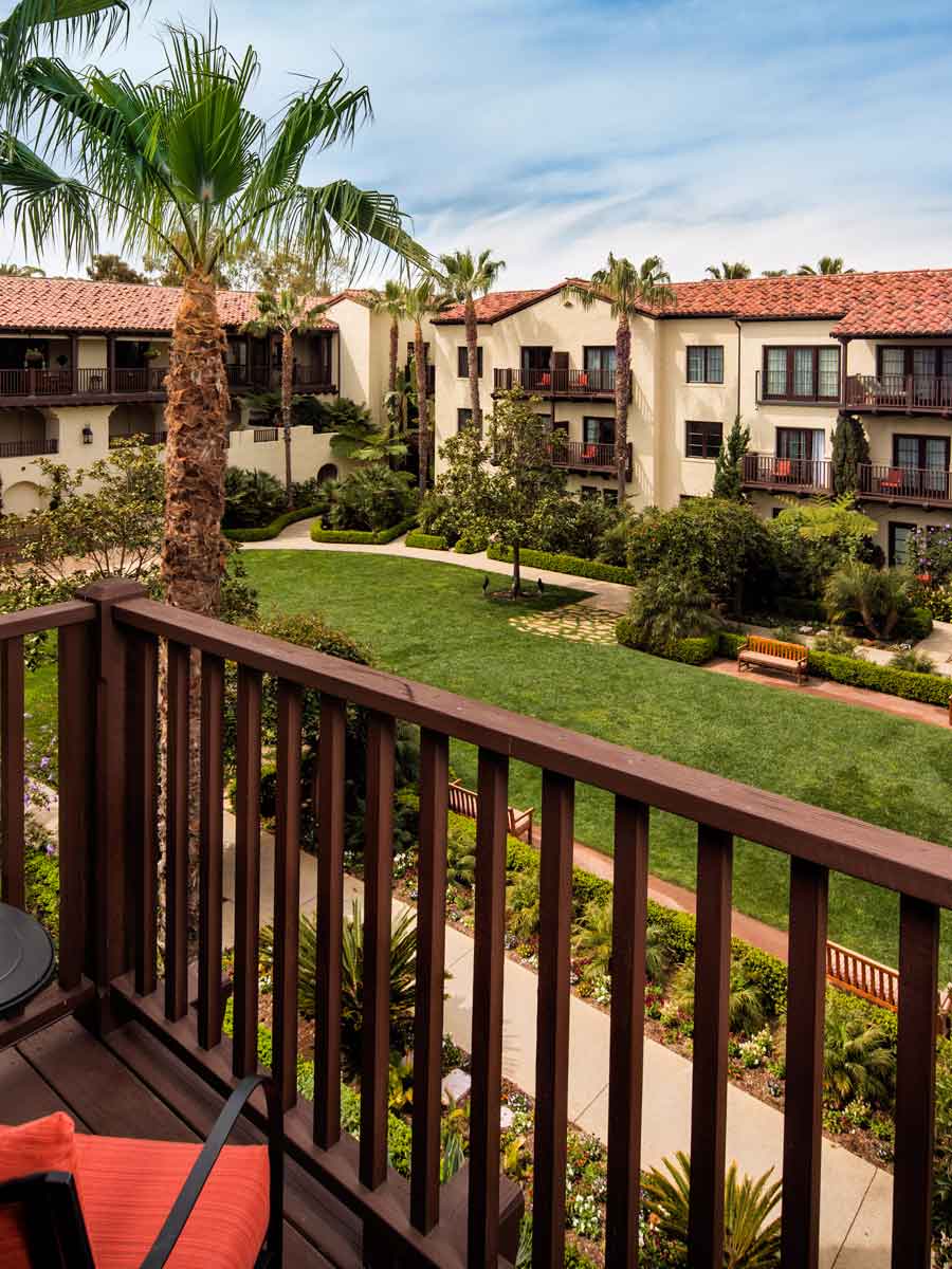 Guestroom Balcony With Garden View.