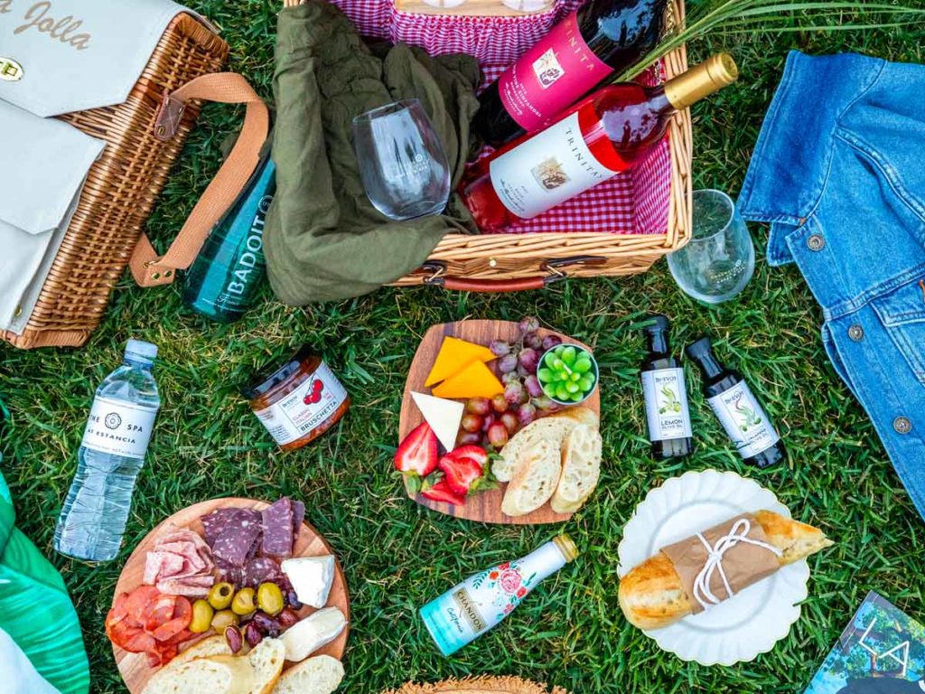 Picnic In La Jolla.