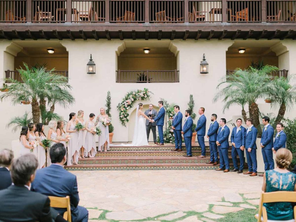 Wedding Party At Estancia.