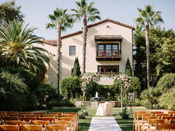 Wedding Outside At Estancia.