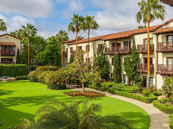 Courtyard Garden At Estancia.