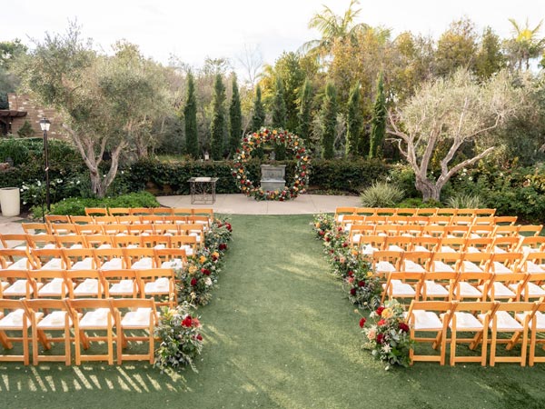 outdoor wedding venue