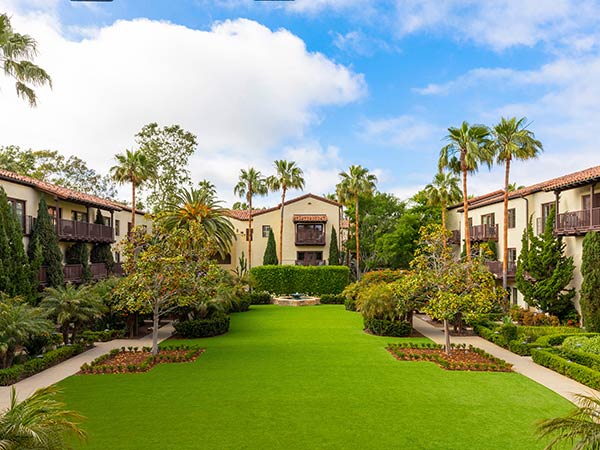 Courtyard Garden At Estancia.