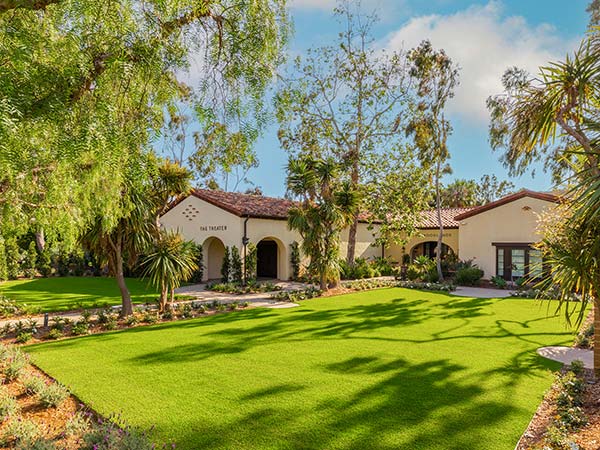 Courtyard Garden At Estancia.