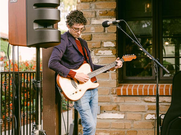 Guitar Player At Estancia