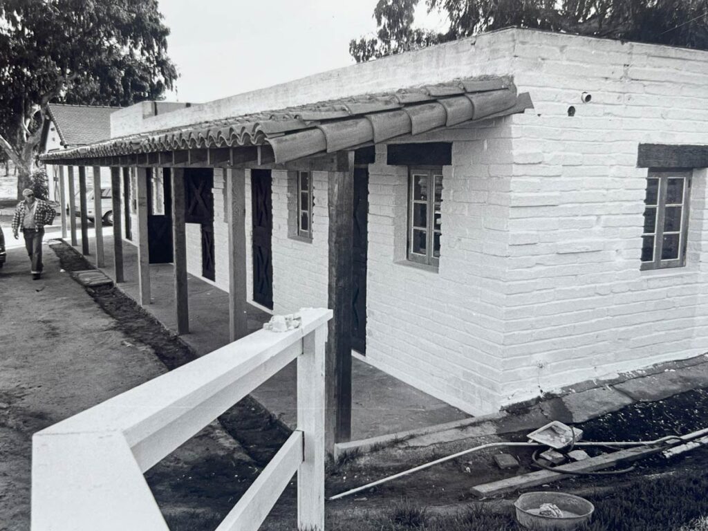 Mustangs And Burros Restaurant Exterior Many Years Ago