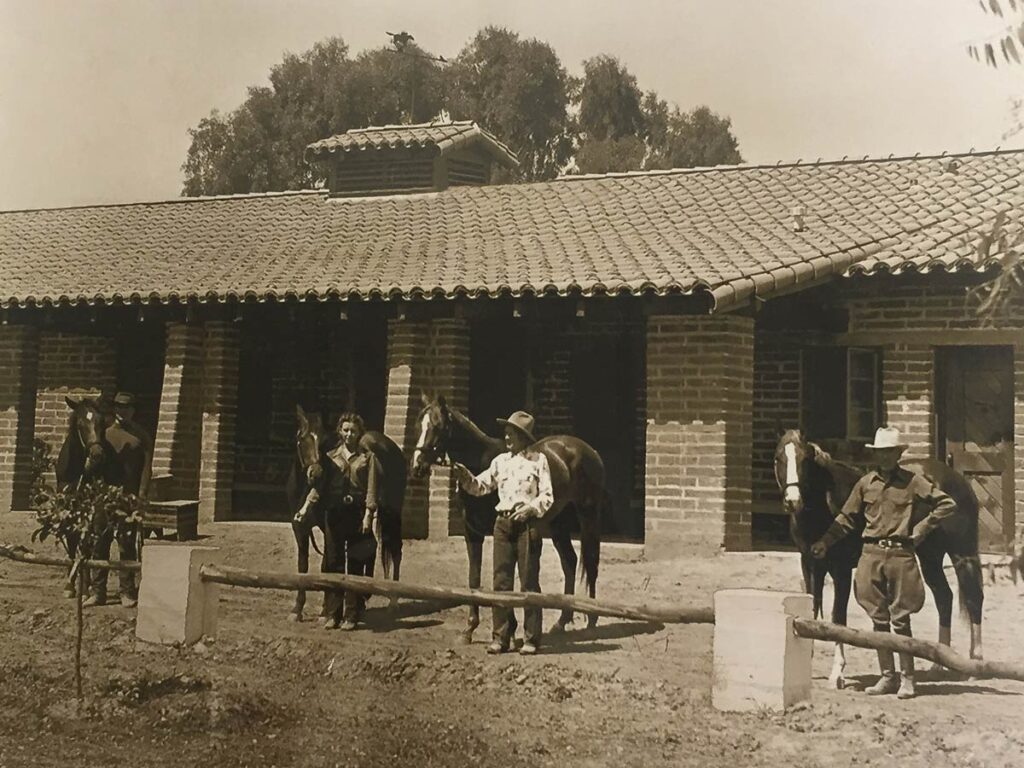 Mustangs And Burros Exterior Many Years Ago