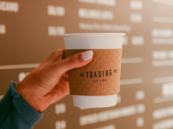 Hand Holding A Coffee Cup